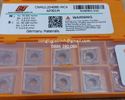 MẢNH DAO CNMG120408E-MC4- AP301M