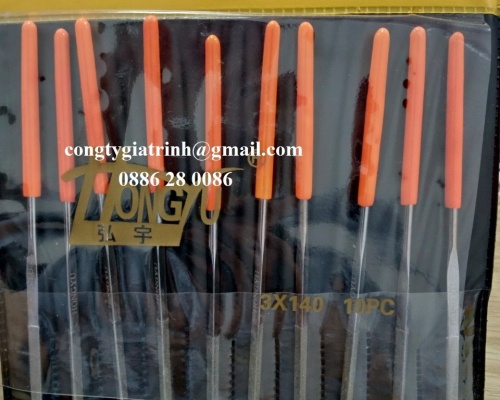DŨA MÀI KIM CƯƠNG HONGYU 140X3mm TAM GIÁC