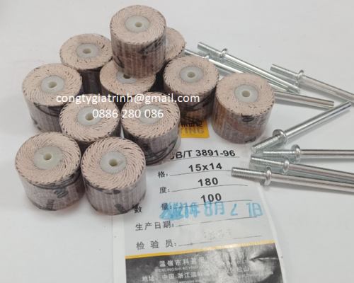 Nhám xếp 15x14x3 #180