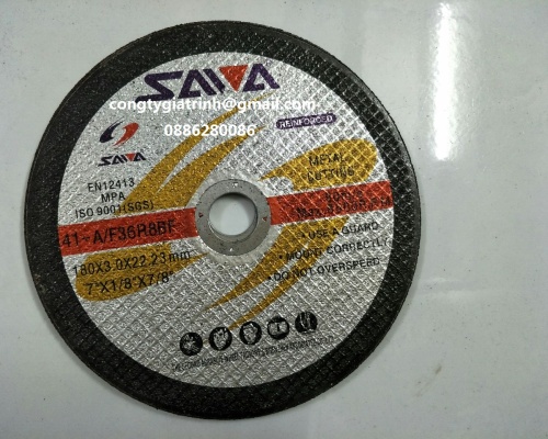 ĐÁ CẮT KIM LOẠI 180X3.0X22.23 (LƯỚI)