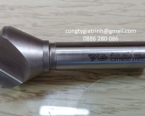 DAO PHAY VÁT MÉP 1 ME HSS -Ø25xØ12x78-90º YG