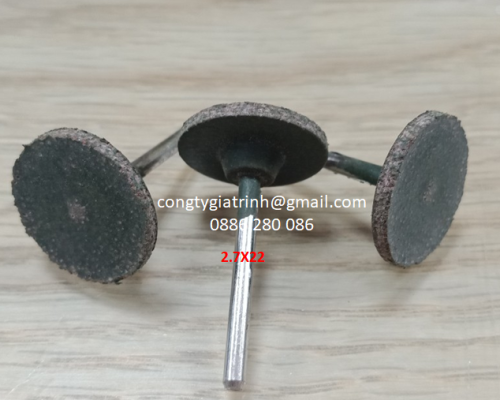Đầu mài cao su hạt 2.7x22_KENI