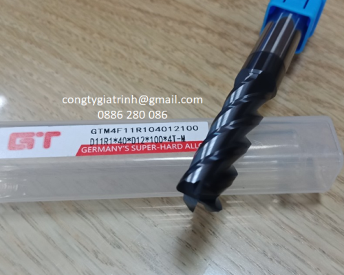 Dao phay Inox D11R1X40XD12X100X4T