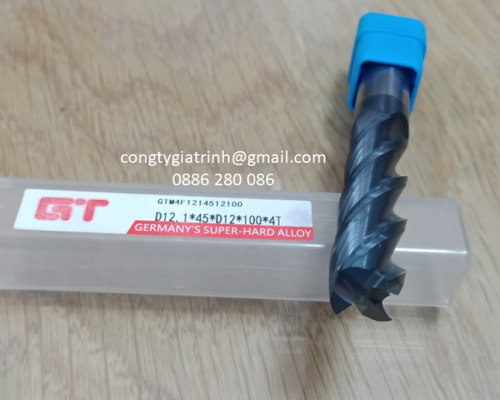 Dao phay Inox D12.1X45XD12X100X4T