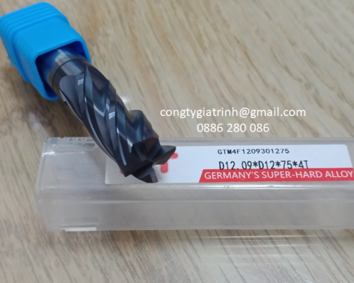 Dao phay Inox D12.09X30XD12X75X4T