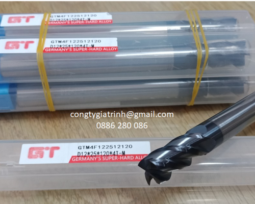 Dao phay Inox D12X25X120XD12X4T