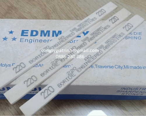 ĐÁ MÀI DẦU EDM 3X12X150#220 - MÀU TRẮNG