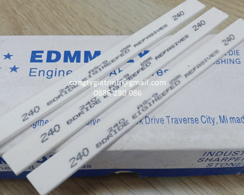 ĐÁ MÀI DẦU EDM 3X12X150#240 - MÀU TRẮNG