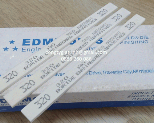 ĐÁ MÀI DẦU EDM 3X12X150#320 - MÀU TRẮNG
