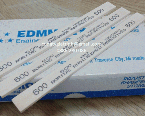 ĐÁ MÀI DẦU EDM 3X12X150#600 - MÀU TRẮNG