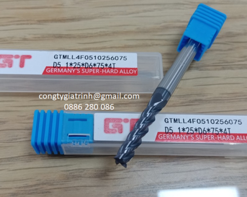 Dao phay Inox D5.1X25XD6X75X4T
