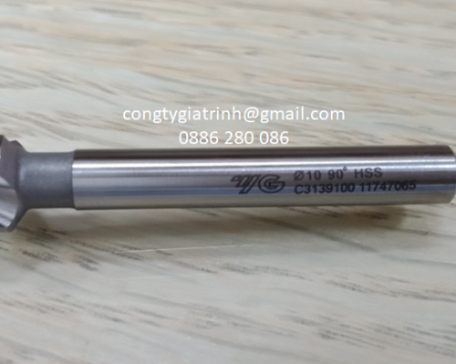 DAO PHAY VÁT MÉP 3 ME HSS -Ø10xØ6x50-90º YG