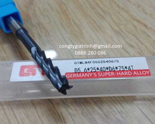 Dao phay Inox D5.6X25X40XD6X75X4T