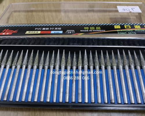 Mũi mài kim cương 40P