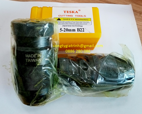 ĐẦU KẸP T.D B22-5-20mm