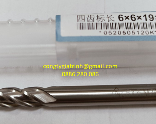 Dao phay thép gió D6X19XD6X63X4T