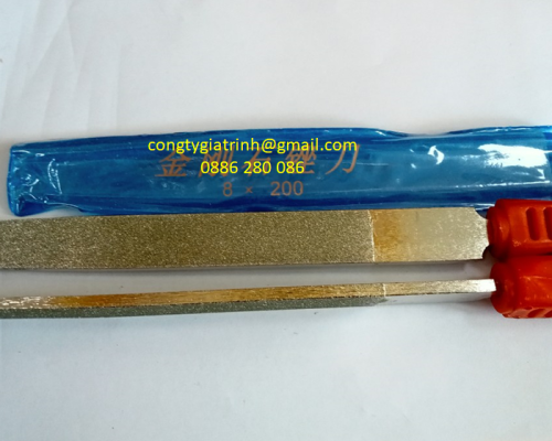 Dũa kim cương 8 inch X 200 Bản lớn