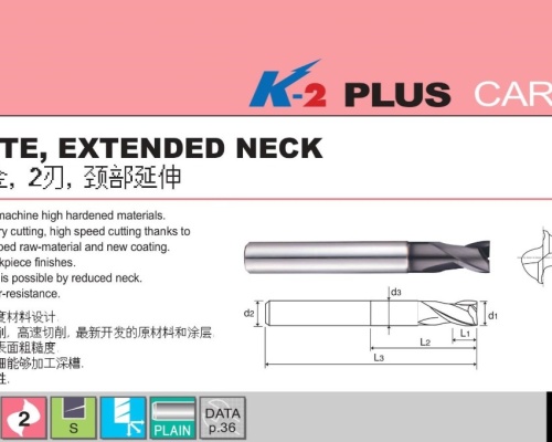 PHAY HỢP KIM 2ME ĐỘ CỨNG CAO K2-GFC63