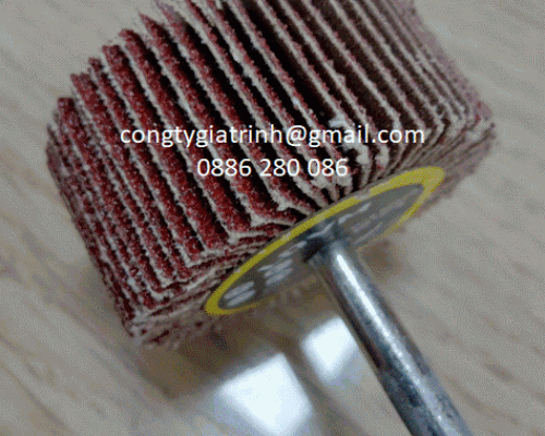 NHÁM XẾP TRỤ 50X25X6MM #80