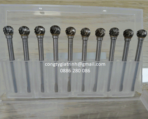 MŨI MÀI HỢP KIM D6