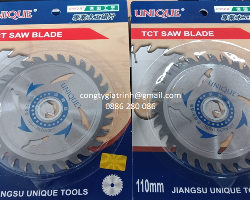 Lưỡi cắt gỗ Unique 105X1.6X20X30T