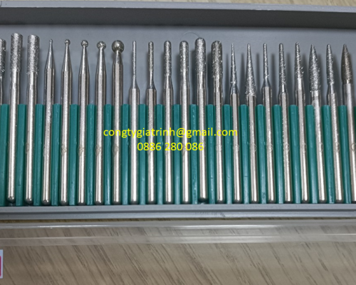 Tổ hợp mũi mài kim cương Best BMS300