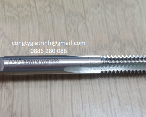 Taro thẳng trắng W1/4-20