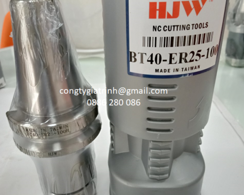 ĐẦU KẸP MŨI PHAY BT40-ER25-100 HJW