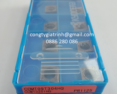 MẢNH DAO CCMT09T304 PR1125 (INOX)