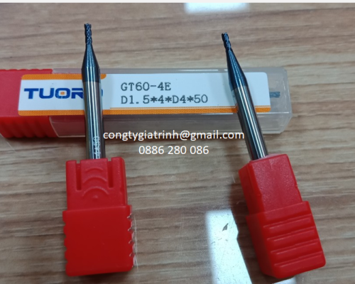 Dao phay GT60 D1.5X4XD4X50X4T