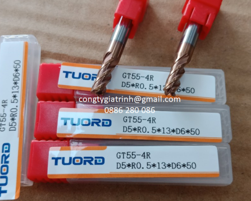 Dao phay GT55 D5R0.5X13XD5X50X4T