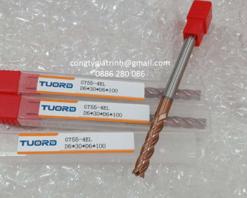 Dao phay GT55 D6X30X100X4T