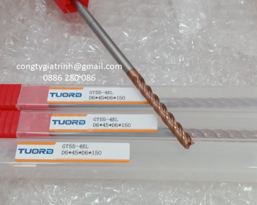 Dao phay GT55 D6X45X150X4T