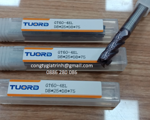 Dao phay GT60 D8X25X75X4T