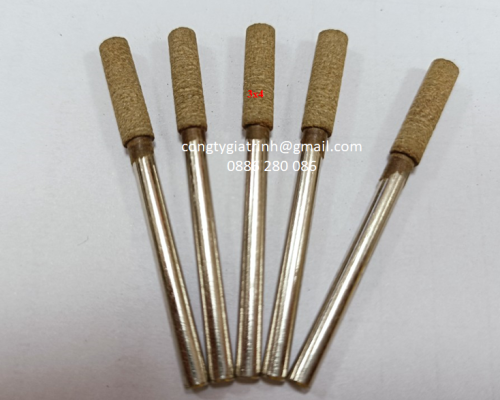 Đầu mài da bò trụ 3x4