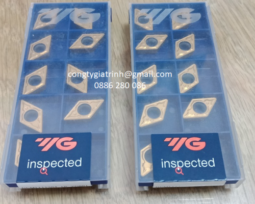 MẢNH DAO DCMT11T304-UF / DCMT11T308-UG  - YG801