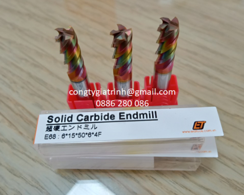 Dao phay E68 góc cắt 45⁰- D6X15X50XD6X4T