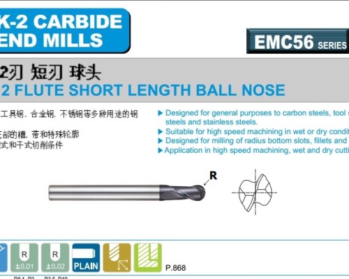 PHAY CẦU HỢP KIM K2-EMC56