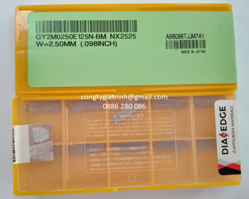 MẢNH DAO GY2M0250E125N-BM NX2525