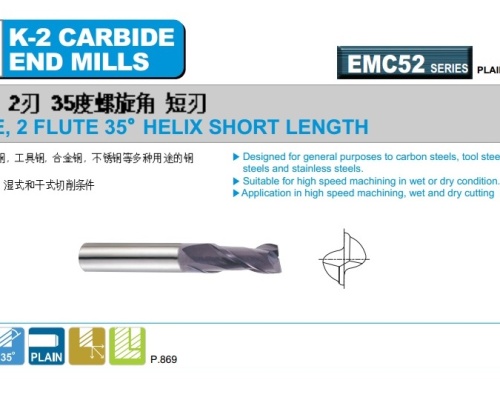 PHAY HỢP KIM K2-2ME-EMC52