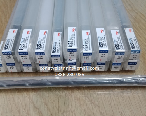 MŨI KHOAN TRỤ HSS DÀI CÁC LOẠI