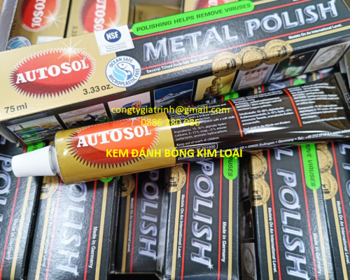 KEM ĐÁNH BÓNG LÀM MỚI KIM LOẠI AUTOSOL METAL POLISH