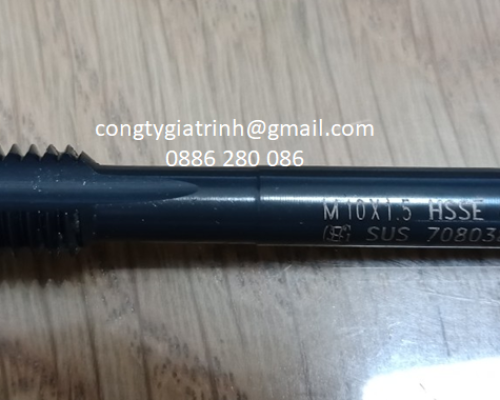 MŨI TARO THẲNG ĐEN OH5-EX-SUS-POT-M10X1.5
