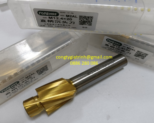Dao phay bật TOPO Tin M12 (12.4x20)