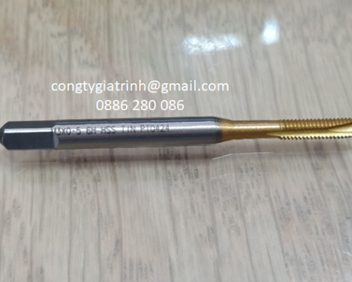 TARO THẲNG VÀNG HSS M3x0.5_TESKA