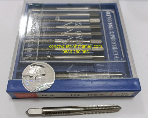 TARO THẲNG TRẮNG HS-HSS-M4x0.7