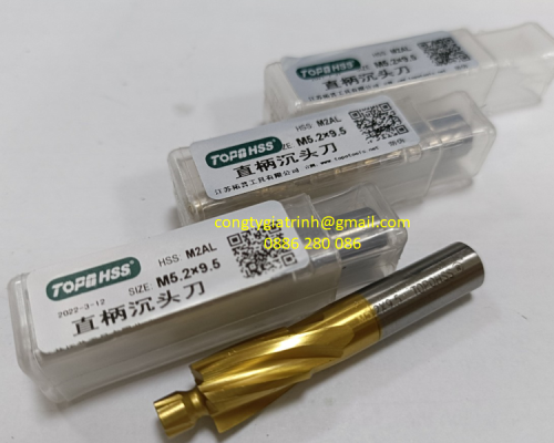 Dao phay bật TOPO Tin M5 (5.2x9.5)