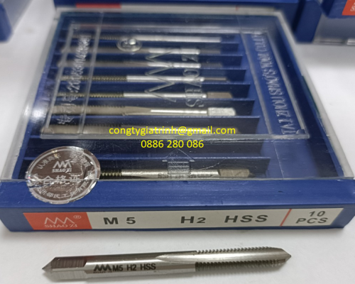 TARO THẲNG TRẮNG HS-HSS-M5x0.8