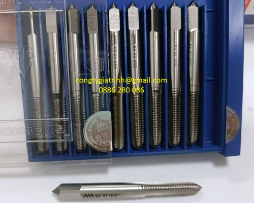 TARO THẲNG TRẮNG HS-HSS-M6x1.0