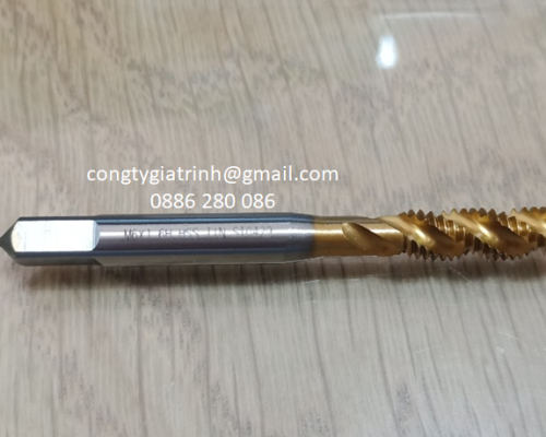 TARO XOẮN VÀNG HSS M6x1.0_TESKA